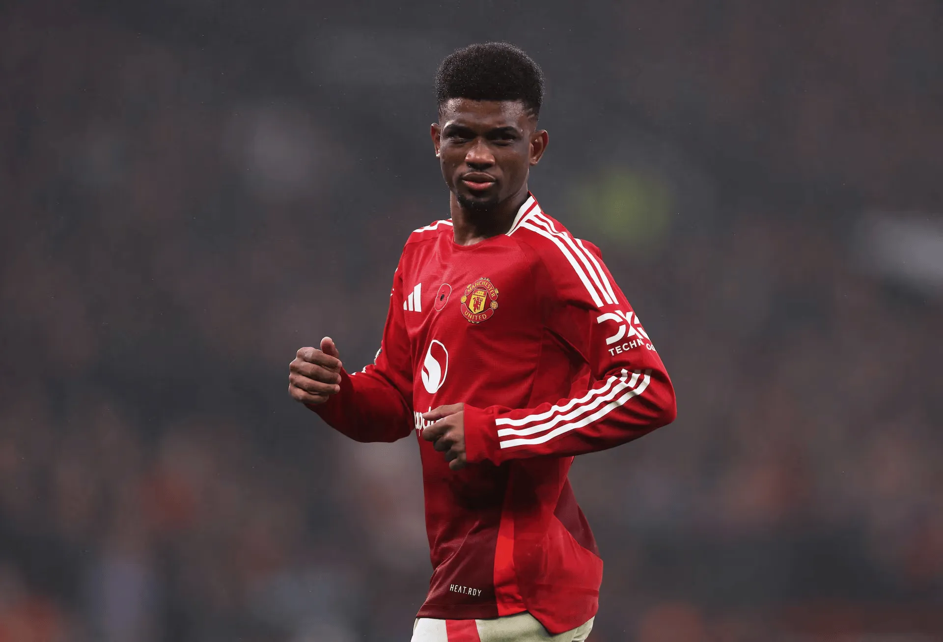 开云登录入口-阿玛德vs布伦特福德全场数据：出场45分钟，射门3关键传球0